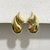 Fashion Droplet Copper Electroplating Stud Earrings