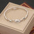 Expressive Eye Stainless Steel Electroplating Bangles