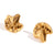 Fashion Irregular Geometric Stainless Steel 18K Gold Plated Stud Earrings