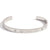 Fashion Circle Stainless Steel Electroplating Bangles