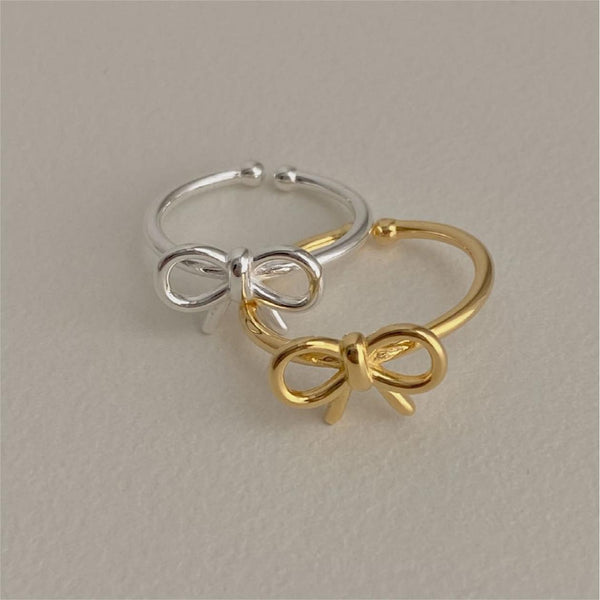 925 Sterling Silver Women Korean Chamfered Cube Heart Silver Electroplating Rings