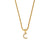 Fashion Letter Geometric Stainless Steel 18K Gold Plated Necklaces