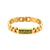 Women Fashion Chain Geometric Stainless Steel 18K Gold Plated Bracelets