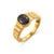 Women Geometric Stainless Steel 18K Gold Plated Rings