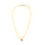 Fashion Geometric Stainless Steel 18K Gold Plated Necklaces