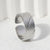 Men Unisex Stripe Geometric Stainless Steel Electroplating Rings