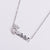 Women Korean Metal Diamond Zodiac Sign Stainless Steel Electroplating Pendants