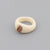 Korean Women Diamond Candy Rainbow Irregular Resin Rings