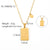 IG Style Sagittarius Virgo Capricorn Scorpius Libra Zodiac Sign Stainless Steel Electroplating Necklaces