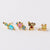 Moderate Luxury Cartoon Cartoon Zircon Zircon Inlay Earrings