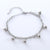 Women Minimalist Asymmetrical Circle Chain Geometric Stainless Steel Electroplating Bracelets