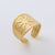 Retro Unisex Vintage Geometric Stainless Steel Electroplating Rings