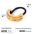 IG Style Ellipse Stainless Steel Electroplating Hair Ties