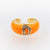 Unisex Diamond Metal Candy Letter Number Text Letter Resin Oil Dripping Rings