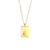 Geometric Stainless Steel 18K Gold Plated Necklaces