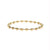 Versatile Polka Dot Circle Round Stainless Steel Electroplating Bangles