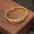 Retro Vintage Eye Stainless Steel Electroplating Bangles