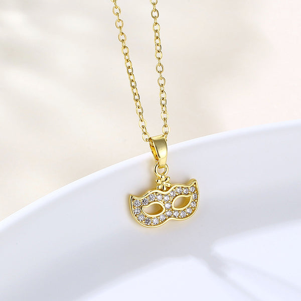 Women Minimalist Geometric Metal Stainless Steel Electroplating Necklaces