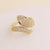 Retro Metal Vintage Snake Shape Copper Electroplating Rings