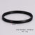 Minimalist Round Stainless Steel Electroplating Bangles