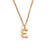 Fashion Letter Number Geometric Text Stainless Steel 18K Gold Plated Necklaces