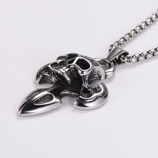 Expressive Skull Stainless Steel Polishing Pendants