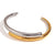 Minimalist Circle Stainless Steel 18K Gold Plated Bangles