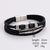 Men Ethnic Leather Electroplating String Bracelets