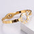 IG Style Women Metal Diamond Fruit Stainless Steel Bangles