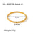 IG Style Pentagram Square Heart Octagram Stainless Steel Electroplating Bangles