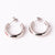 Moderate Luxury Circle Geometric Copper Electroplating Stud Earrings