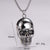 Expressive Skull Geometric Stainless Steel Polishing Pendants