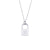 Fashion Letter Geometric Stainless Steel Electroplating Necklaces