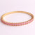 Zircon Electroplating Bangles