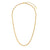 Fashion Stripe Geometric Stainless Steel 18K Gold Plated Necklaces