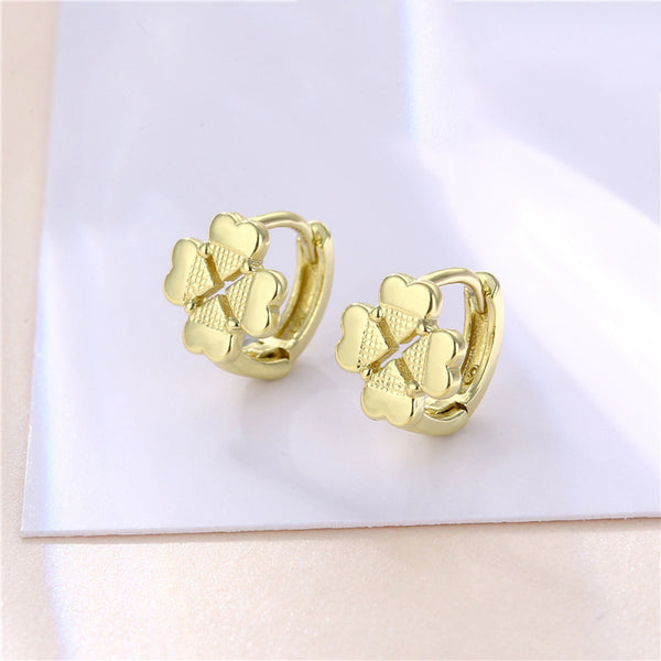 Women Minimalist Geometric Copper Electroplating Earrings