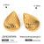 IG Style Quadrilateral Geometric Stainless Steel Electroplating Earrings