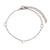 Women Minimalist Heart Stainless Steel Electroplating Bracelets