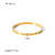 IG Style Circle Stainless Steel Electroplating Bangles