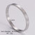 Minimalist Round Stainless Steel Electroplating Bangles