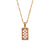 Fashion Geometric Stainless Steel 18K Gold Plated Necklaces