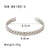 IG Style Geometric Stainless Steel Electroplating Bangles