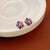 Minimalist Flower Flower Alloy Electroplating Stud Earrings