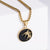 Women Metal Retro Vintage Chinese Zodiac Animal Stainless Steel Oiling Pendants