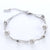 Fashion Women Circle Irregular Chain Geometric Stainless Steel Electroplating Bracelets