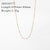 IG Style Chain Geometric Stainless Steel 18K Gold Plated Necklaces