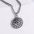 Retro Unisex Vintage Cross Star Moon Metal Retro Vintage Chain Sun Zodiac Sign Stainless Steel Oiling Pendants