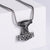 Men Geometric Metal Retro Vintage Stainless Steel Polishing Pendants