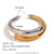 Minimalist Circle Stainless Steel 18K Gold Plated Bangles