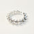 925 Sterling Silver Women IG Style Silver Silver Plating Rings